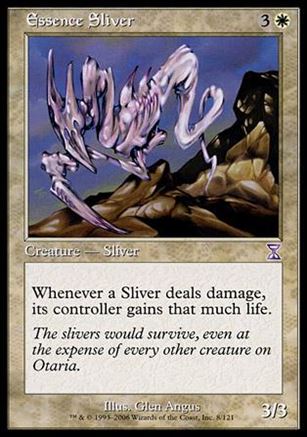 Magic the Gathering: Time Spiral (Timeshifted Subset) card 8 Essence Sliver