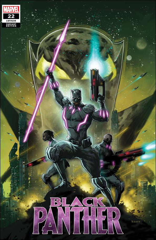 Black Panther (2018) issue 22-B Kaare Andrews Cover