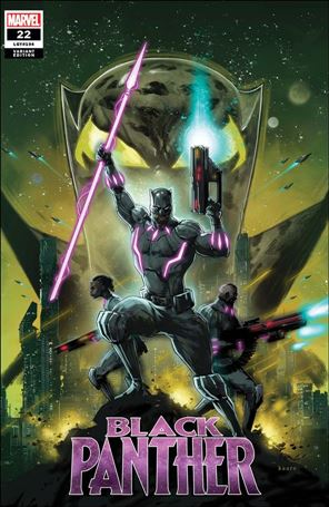 Black Panther (2018) issue 22-B Kaare Andrews Cover