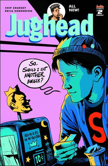 Jughead (2015) issue 2-C Francesco Francavilla Cover