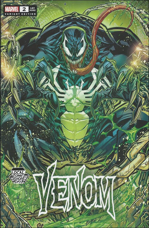 Venom (2022) issue 2-D JonBoy Meyers Local Comic Shop Day Cover