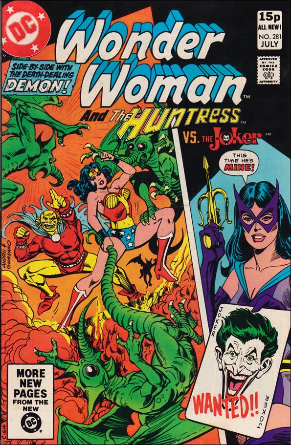 Wonder Woman (1942) issue 281-B UK Price Cover