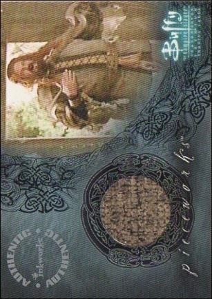 Buffy the Vampire Slayer: Season Seven (Pieceworks Subset) card PW6 Tunic Worn By Abraham Benrubi As Olaf
