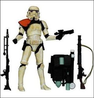 Star Wars: The Black Series (Series 1) figure 03-B Sandtrooper Loose