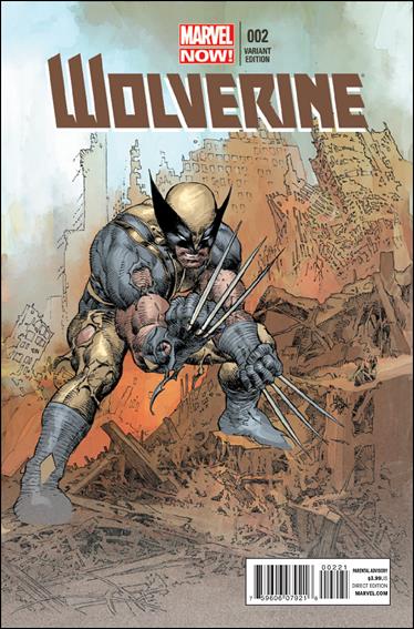 Wolverine (2013) issue 2-B Mike Deodato Jr. 1:50 Cover