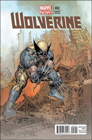 Wolverine (2013) issue 2-B Mike Deodato Jr. 1:50 Cover