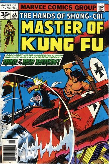 Master of Kung Fu (1974) issue 57-B 35 Cent Price Cover