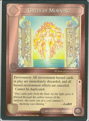 Middle-Earth: The Wizards (Base Set) card 176 Gates of Morning