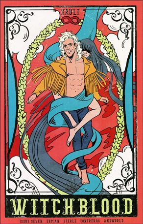 Witchblood issue 7-B Lisa Sterle Tarot Card Cover