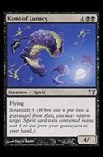 Magic the Gathering: Champions of Kamigawa (Base Set) card 119 Kami of Lunacy