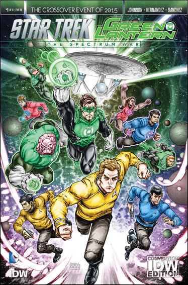 Star Trek/Green Lantern (2015) issue 1-F Freddie E. Williams II Convention Cover