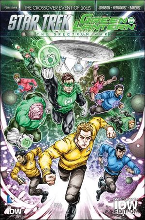 Star Trek/Green Lantern (2015) issue 1-F Freddie E. Williams II Convention Cover