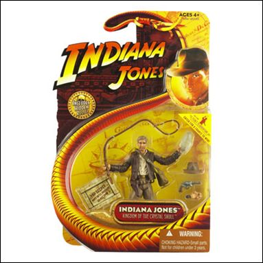 Indiana Jones Basic 3 3/4" Action Figures  figure 23 Indiana Jones (w/ Crystal Skull)