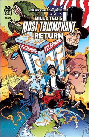 Bill & Ted's Most Triumphant Return issue 1 Felipe Smith Cover