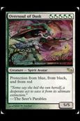 Magic the Gathering: Shadowmoor (Base Set) card 234 Oversoul of Dusk