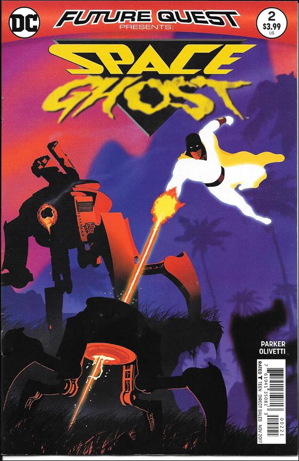 Future Quest Presents issue 2-B Mac Rey Cover