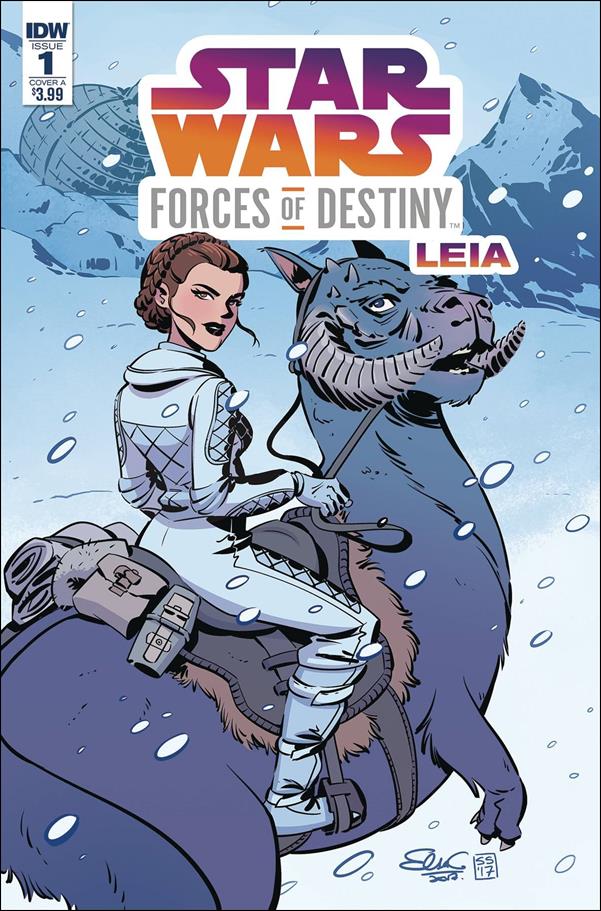 Star Wars Adventures: Forces of Destiny: Leia issue 1 Elsa Charretier Cover