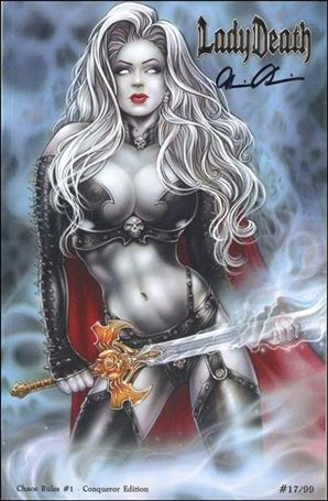 Lady Death: Chaos Rules (2015) issue 1-F Conqueror Edition 1/99