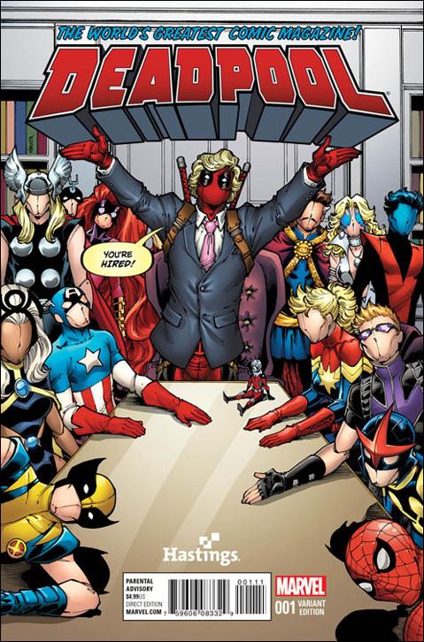Deadpool (2016) issue 1-J Todd Nauck Hastings Cover