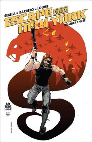 Escape from New York issue 3-B Riley Rossmo Cover