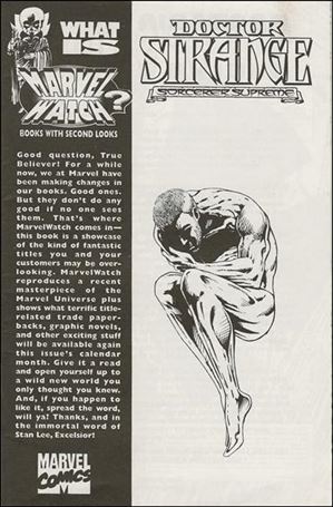 Doctor Strange, Sorcerer Supreme issue 72-B MarvelWatch Retailers Edition