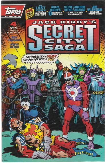 Jack Kirby's Secret City Saga 4-A by Topps