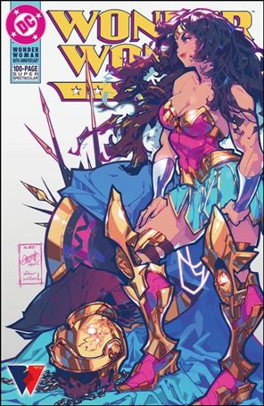 Wonder Woman 80th Anniversary 100-Page Super Spectacular issue 1-J Rose Besch Frankie's Comics/Comic Mint NYCC Cover