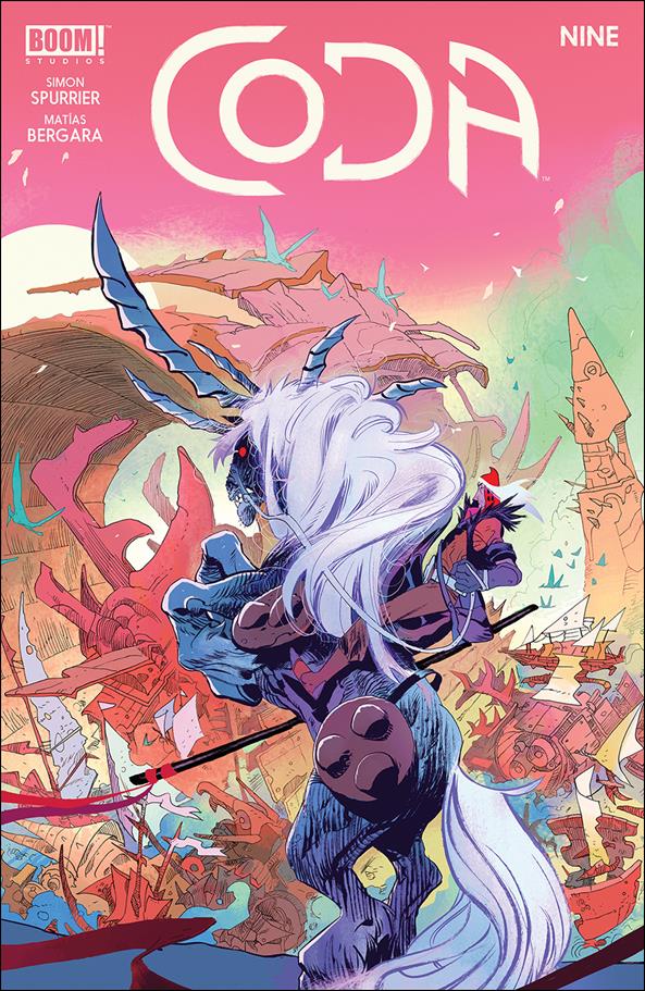 Coda (2018) issue 9 Matias Bergara Cover