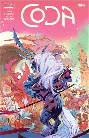 Coda (2018) issue 9 Matias Bergara Cover