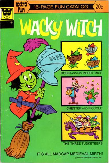 Wacky Witch issue 13-B Whitman Cover