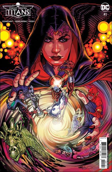 Knight Terrors: Titans issue 1-E Tony Harris 1:25 Cardstock Cover