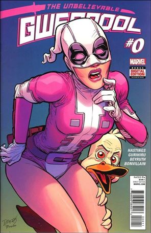 Unbelievable Gwenpool issue 0 Danilo Beyruth Cover