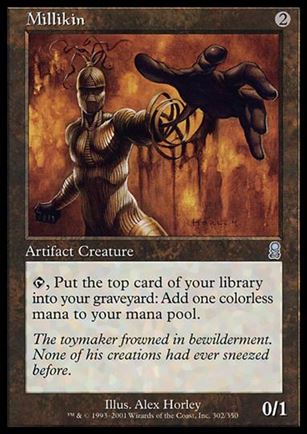 Magic the Gathering: Odyssey (Base Set) card 302 Millikin