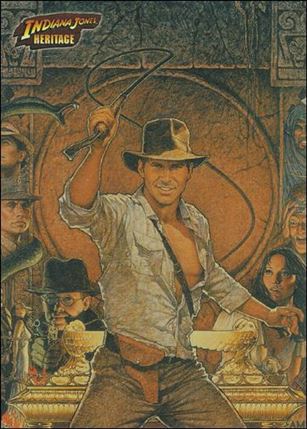 Indiana Jones Heritage (Base Set) card 86 Poster Art: The Richard Amsel Touch