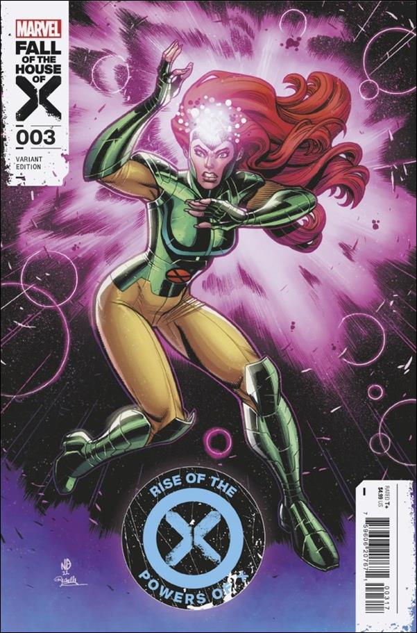 Rise of the Powers of X issue 3-F Nick Bradshaw 1:25 Cover