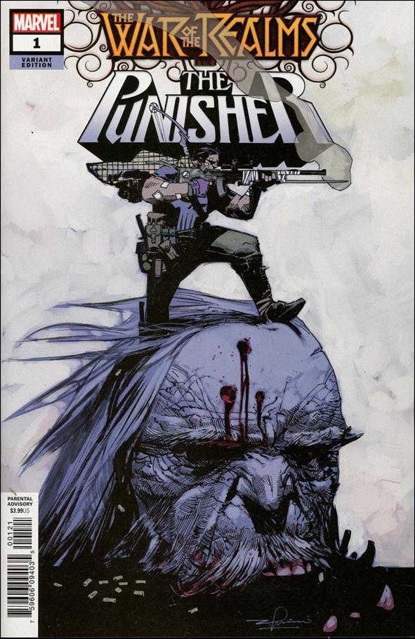 War of the Realms: The Punisher issue 1-C Gerardo Zaffino 1:25 Cover