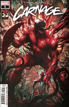Carnage (2022) issue 5 Kendrick Lim Cover