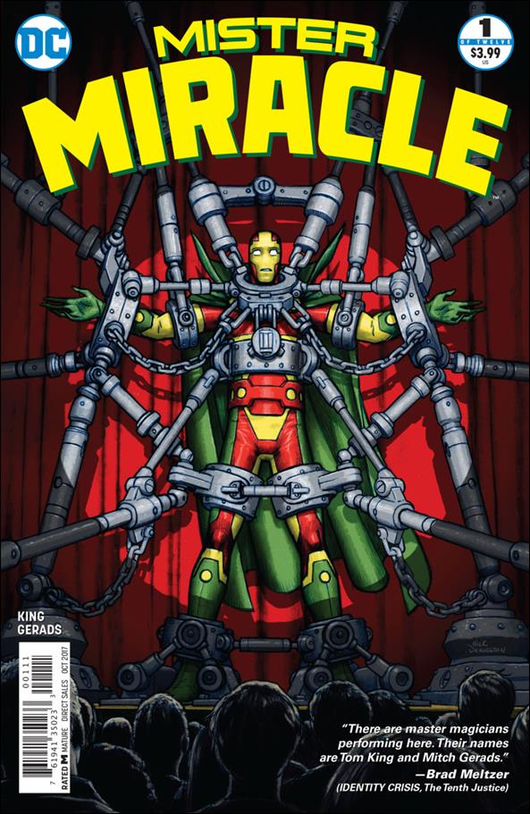 Mister Miracle (2017) issue 1 Nick Derington Cover
