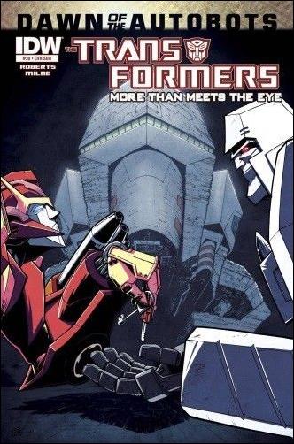 Transformers: More Than Meets the Eye (2012) issue 30-B Nick Roche Subscription Cover