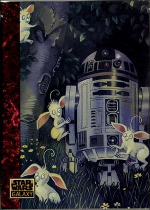Star Wars Galaxy: Series 1 (Base Set) card 61 If Droids Can Frolic