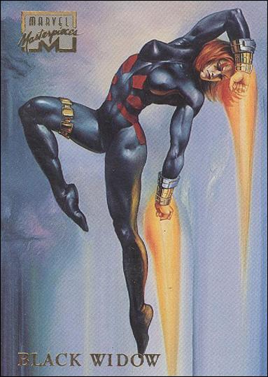 1996 Marvel Masterpieces: Series 5 (Base Set) card 5 Black Widow
