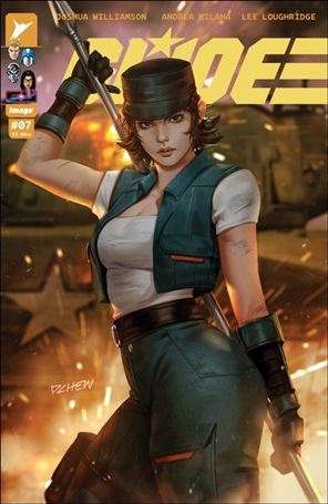 G.I. Joe (2024) issue 7-F Derrick Chew Foil 1:100 Cover