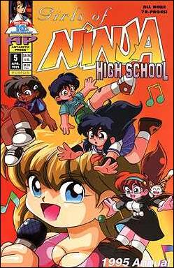 Girls of Ninja High School issue 5