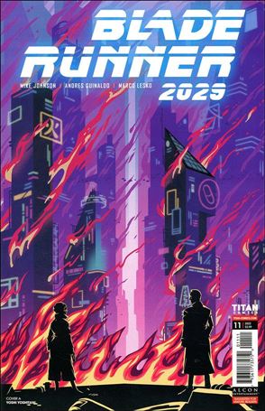 Blade Runner 2029 issue 11 Yoshi Yoshitani Cover