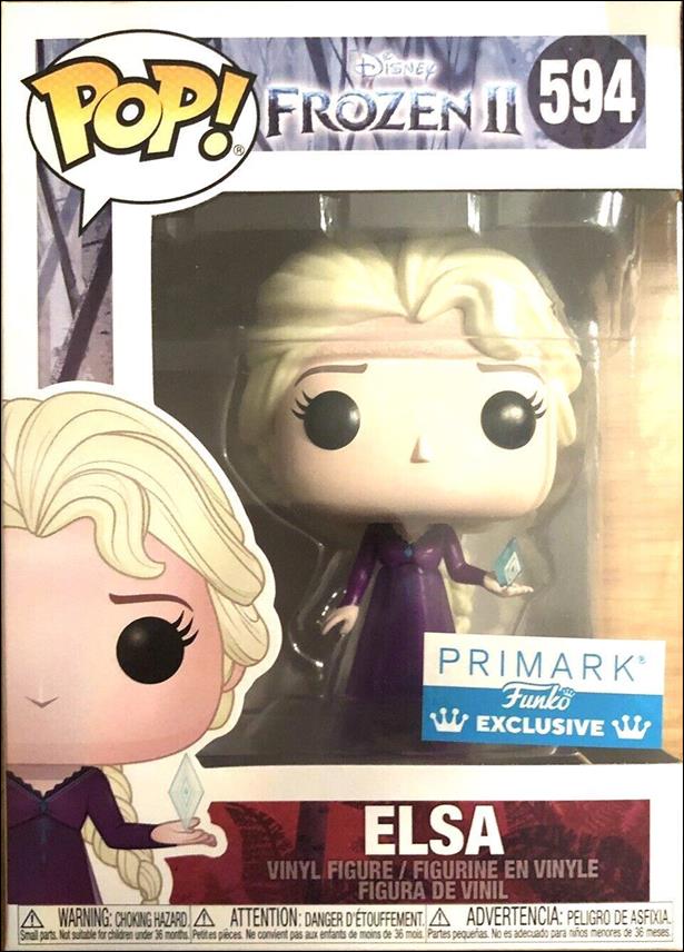 POP! Disney figure 594-B Elsa (Nightgown) Primark Exclusive