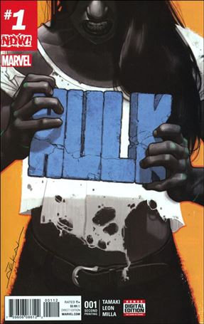 Hulk (2017) issue 1-T Jeff Dekal (2nd Printing) Cover