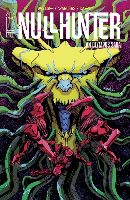 Nullhunter issue 9-B Gustaffo Vargas Cover