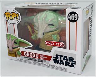 POP! Star Wars figure 469 Grogu with chowder squud