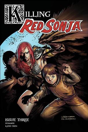 Killing Red Sonja issue 3-B Juan Gedeon Cover