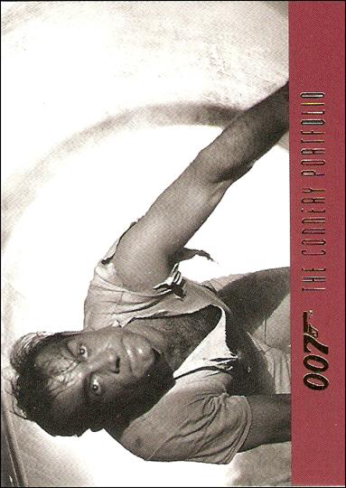 James Bond Connoisseur's Collection Volume One: The '60s (Base Set) card 75 The Connery Portfolio